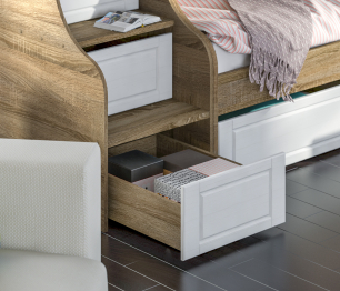 Илона (Прованс) СБ-2869 Кровать 2-х ярусная с лестницами