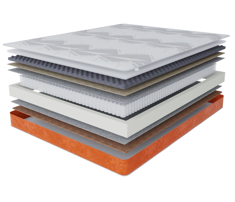 Другие размеры, Матрас Сити-Генуя в чехле Warmer 1600х1900