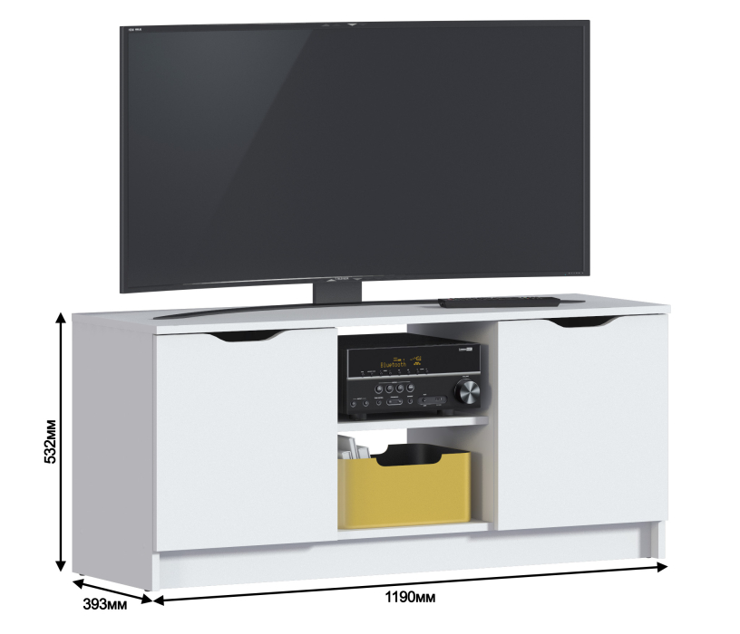 ТВ-тумбы, Тумба под телевизор Бруклин СБ-3254