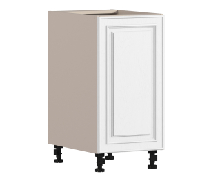 Регина РС-40 Шкаф-Стол с фасадом Песочный/МДФ Классика белый