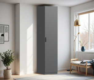 Шкаф однодверный Макс 500 мм, вариант №5 (ЛДСП/МДФ)