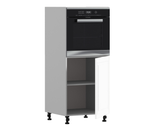 Регина РП-460 Пенал под встроенный духовой шкаф Песочный/МДФ Классика белый