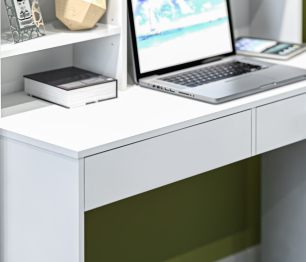 Терра СБ-3213 Стол Белый механизм открывания push