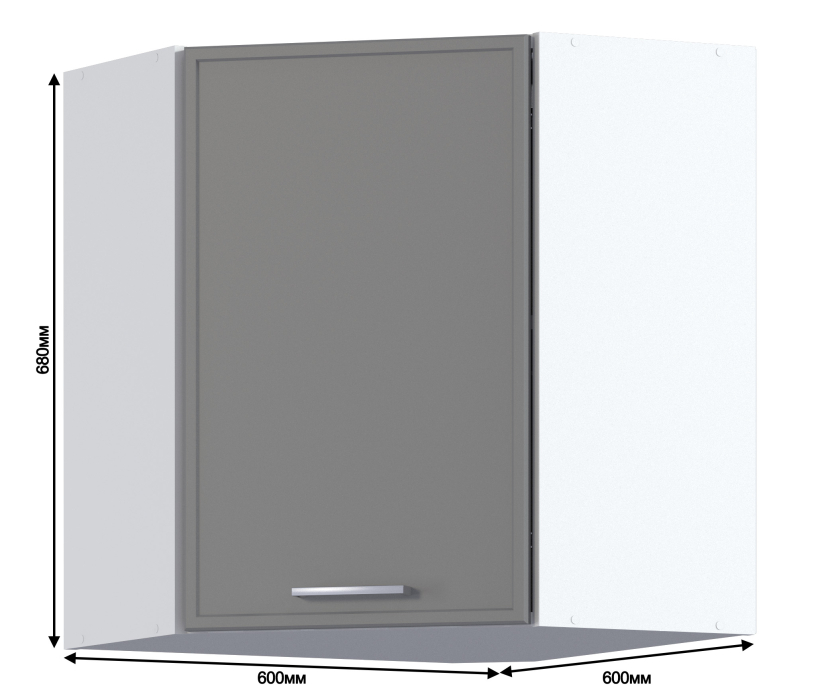 Мюнхен, Мюнхен шкаф угловой 1 дв 60х68 см