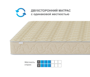 Столлайн / Матрас Эльбис в скрутке 1200*2000