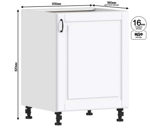 Регина стол 1 дв 60х82 см