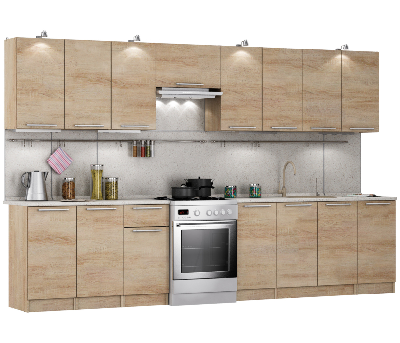 Кухонные гарнитуры, Кухня Ангелина Классик 340 см.