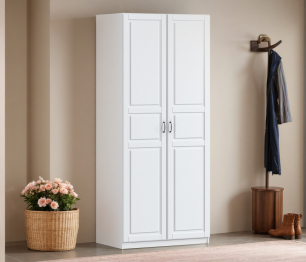 Шкаф двухдверный Макс 1000 мм, вариант №3 (ЛДСП/МДФ)