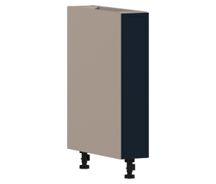 Регина РС-15 Шкаф-стол Песочный/МДФ Квадро Синий