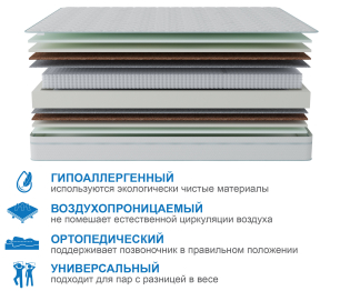 Матрас Слип-Соната в чехле Cooler 1400х1900