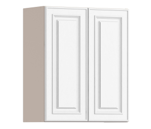 Регина РП-60 Полка с двумя фасадами МДФ Классика белый