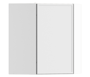 Квадро шкаф навесной угловой 1 дв 60х72 см