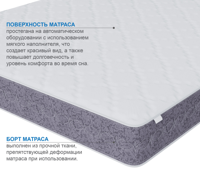 1200 x 2000, Матрас Сити-Толедо 1200х2000