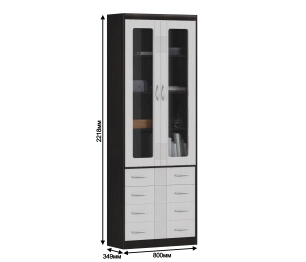 Сервант с 4-мя ящиками Сити СБ-212