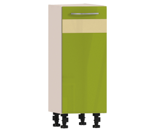 Регина РСТУ-30 Стол торцевой Песочный/Оливковый глянец