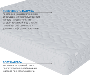 Столлайн / Матрас Тропикана-Вивальди 800х1900