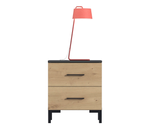 Тренд СБ-3459 Тумба Диамант серый/ЛДСП Лофт Дуб дикий