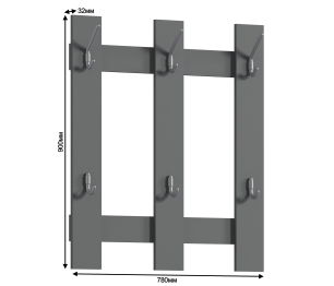 Вешалка Леон СБ-3348