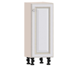 Регина РСТУ-30 Шкаф-стол торцевой Песочный/Белое золото