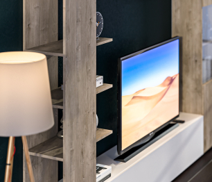 Стенка Виктория СБ-3246 Дуб Риббек,Белый