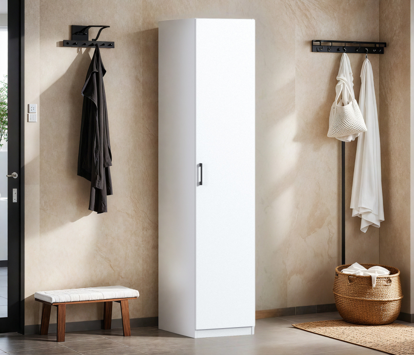 Для одежды, Шкаф однодверный Макс 500 мм, вариант №2 (ЛДСП)