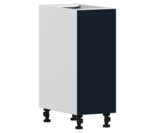 Регина РС-30 Шкаф-стол Белый/МДФ Квадро Синий