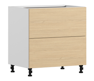 Белла стол 2 ящ 80х82 см