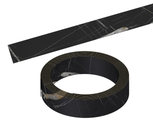 Кромка пласт 2480*42 Черный Тунис