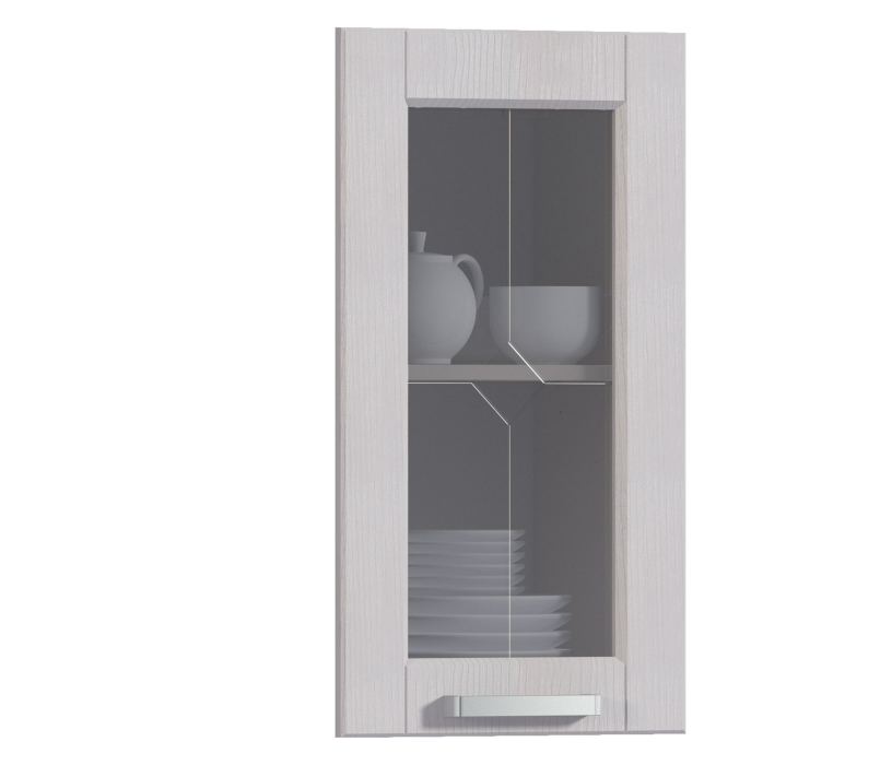 Фасады, Регина фасад для шкафа навесного со стеклом 40х71 см