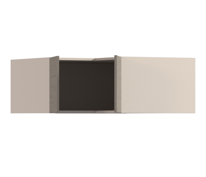 , Регина РПГУ-90 Полка угловая Песочный/Дуб Сантана Светлый