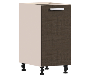 Стол с фасадом Регина Песочный Дуб Сантана Темный  400