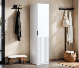 Шкаф однодверный Макс 500 мм, вариант №1 (ЛДСП/МДФ)